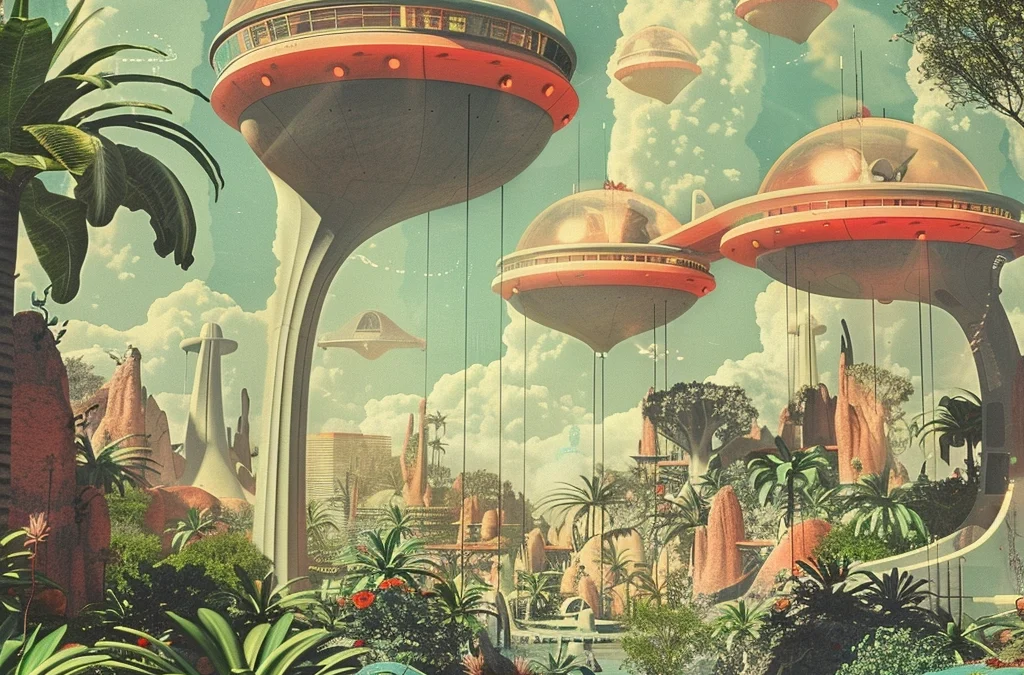Retro Cyber Garden